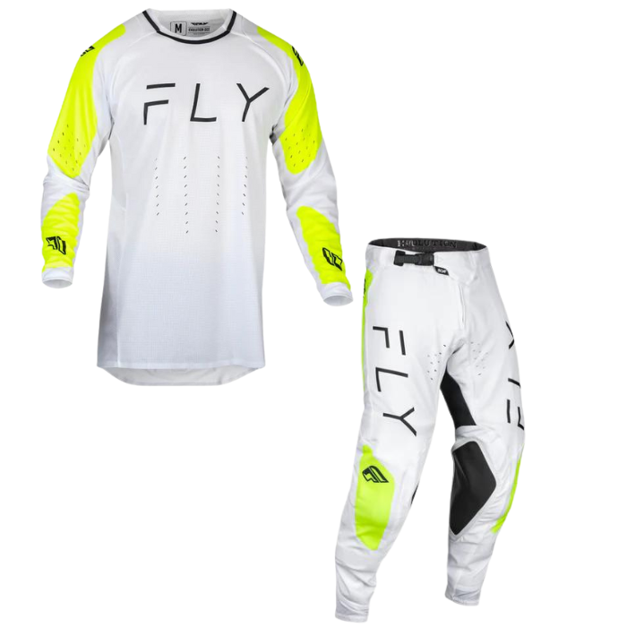 FLY RACING FLY 2024 EVOLUTION DST WHITE HI VIZ KIT COMBO Dirt Store   FLYRACINGFLY2024EVOLUTIONDSTWHITEHIVIZ 