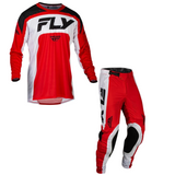 FLY RACING FLY 2024 LITE RED WHITE BLACK KIT COMBO
