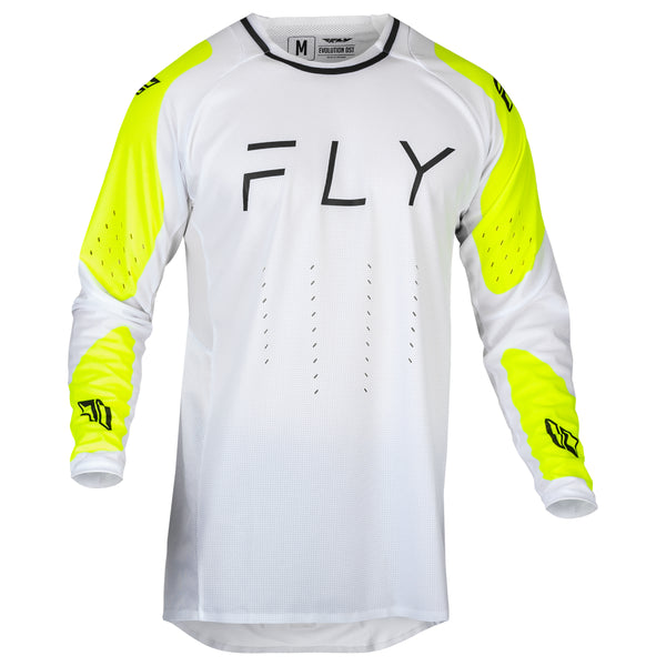 FLY RACING FLY 2024 EVOLUTION DST WHITE HI/VIZ JERSEY