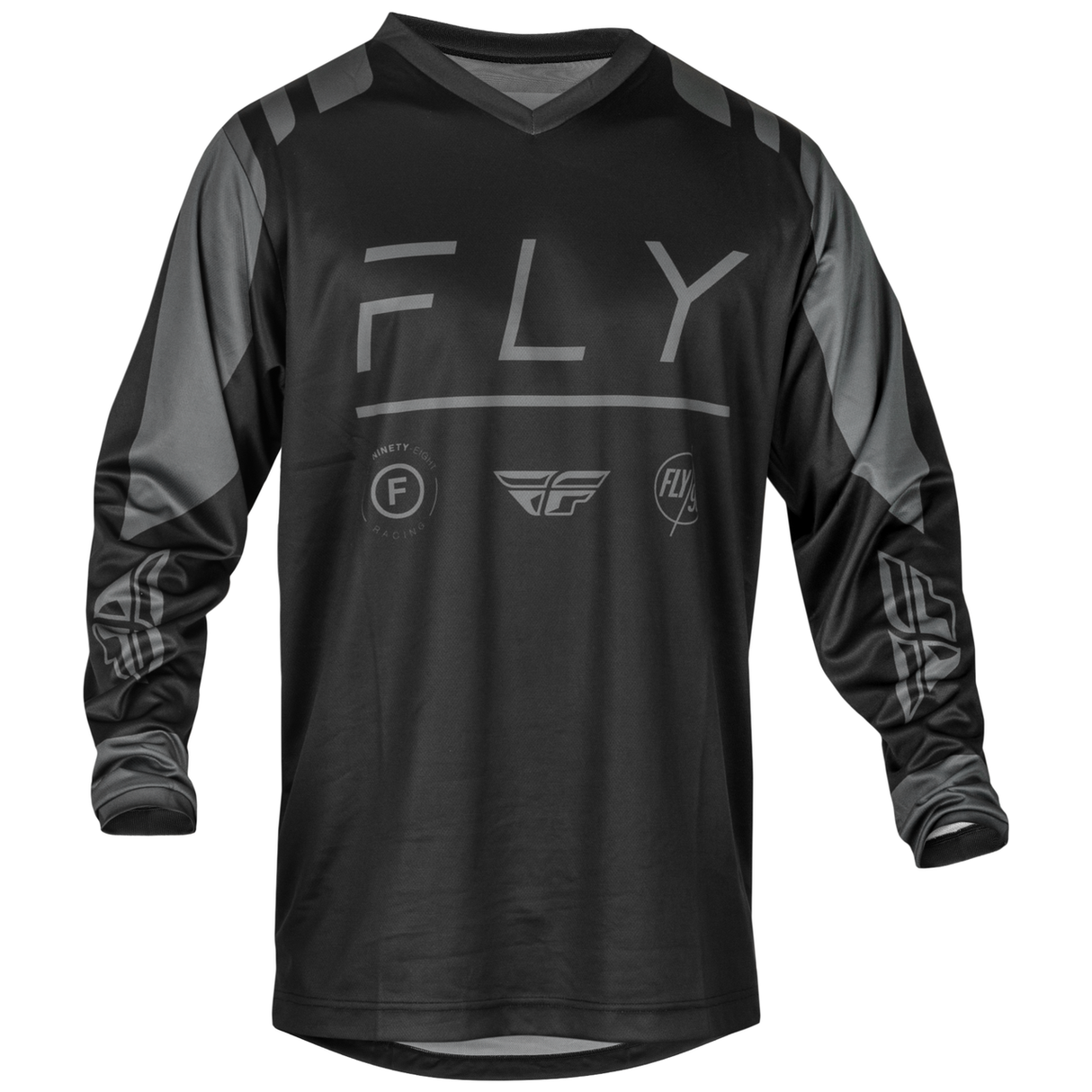 Fly Racing 2024 F-16 Jersey (Black/Charcoal)