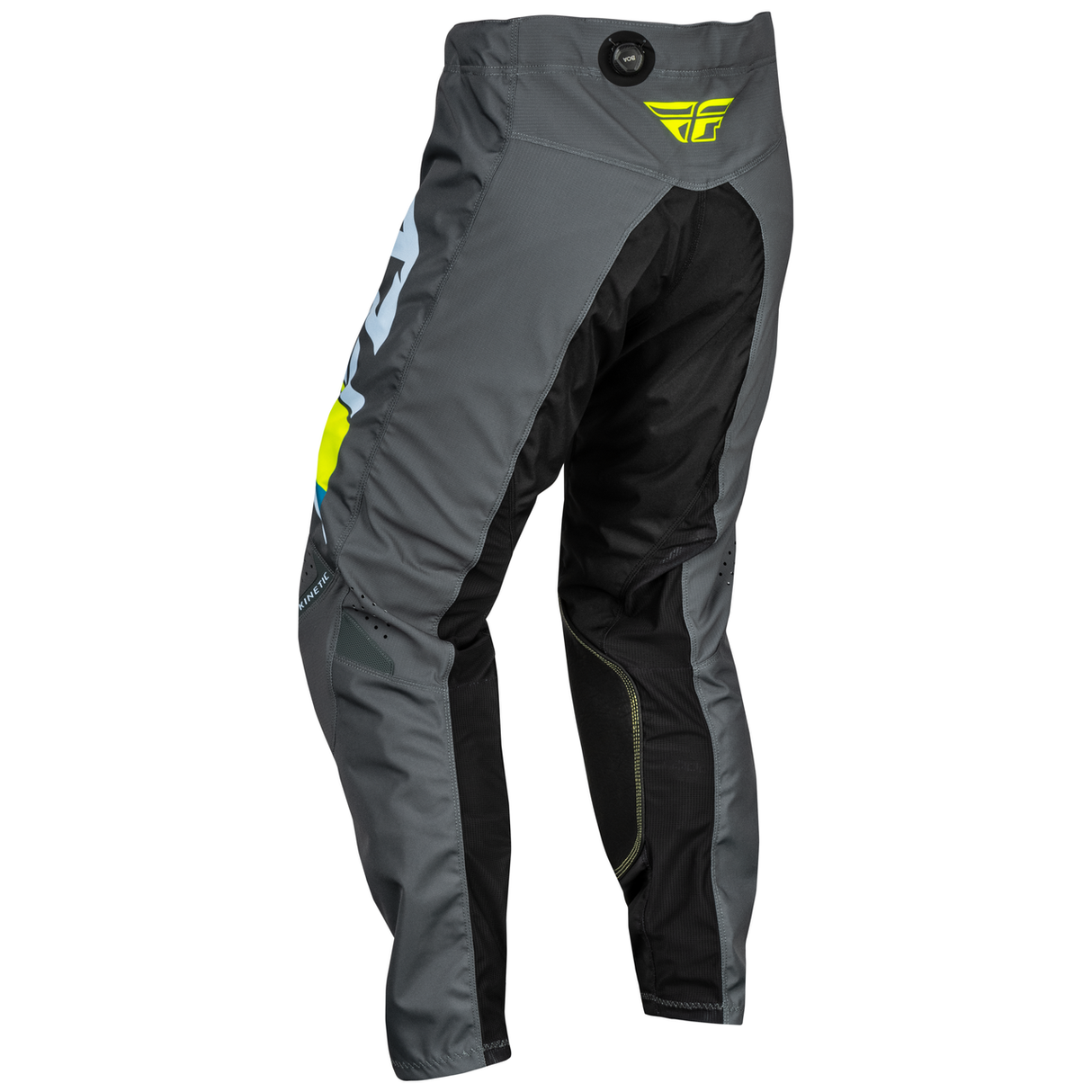 Fly Racing 2024 Kinetic Prix Pants (Ice Grey/Charcoal)