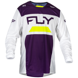 Fly Racing 2024 Kinetic Reload Jersey (Deep Purple/White/Hi-Viz)