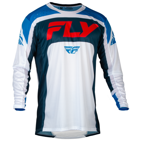 FLY RACING FLY 2024 LITE RED WHITE NAVY JERSEY