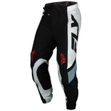 FLY RACING FLY 2024 LITE BLACK WHITE DENIM GREY KIT COMBO