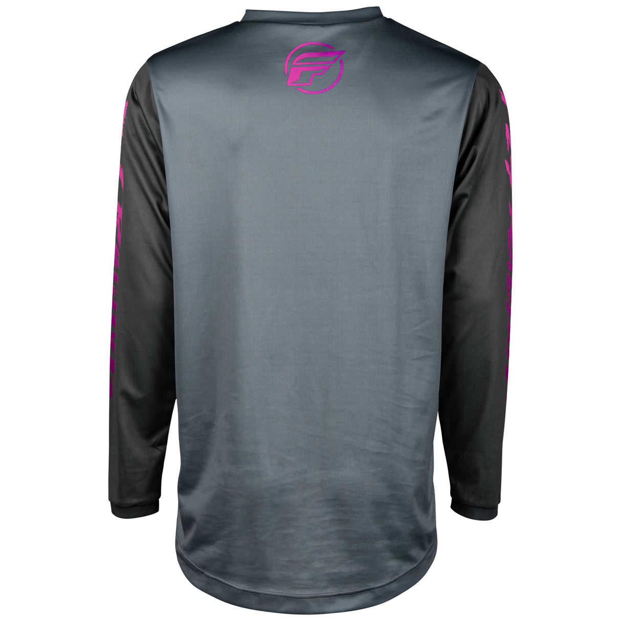 Fly Racing 2024 Youth F-16 Jersey (Grey/Charcoal/Pink)