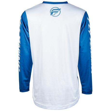 Fly Racing 2024 Youth F-16 Jersey (True Blue/White)