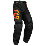 FLY RACING FLY 2024 YOUTH F-16 BLACK YELLOW ORANGE PANTS
