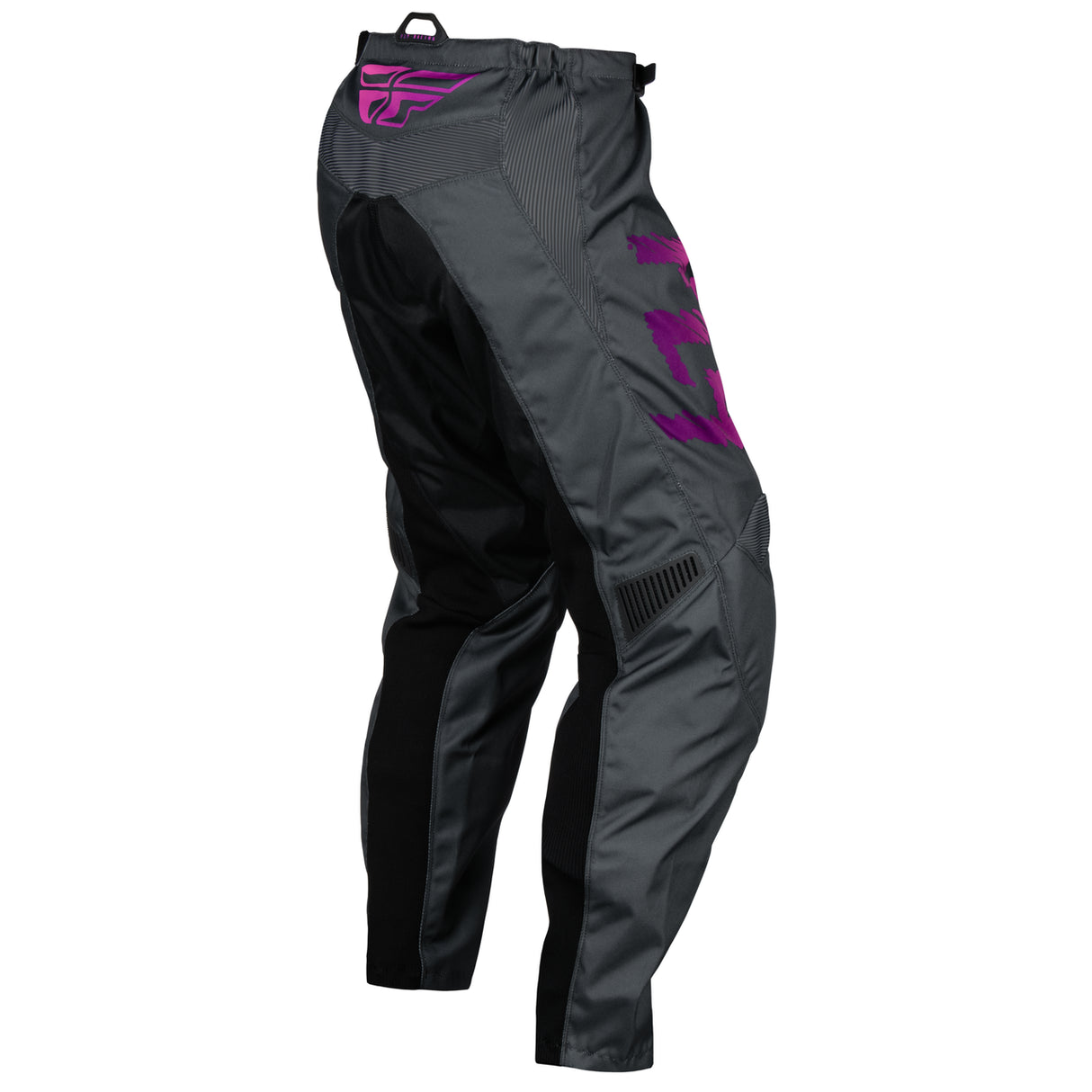 Fly Racing 2024 Youth F-16 Pants (Grey/Charcoal/Pink)