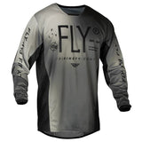 FLY RACING FLY 2024 YOUTH KINETIC PRODIGY BLACK LIGHT GREY KIT COMBO