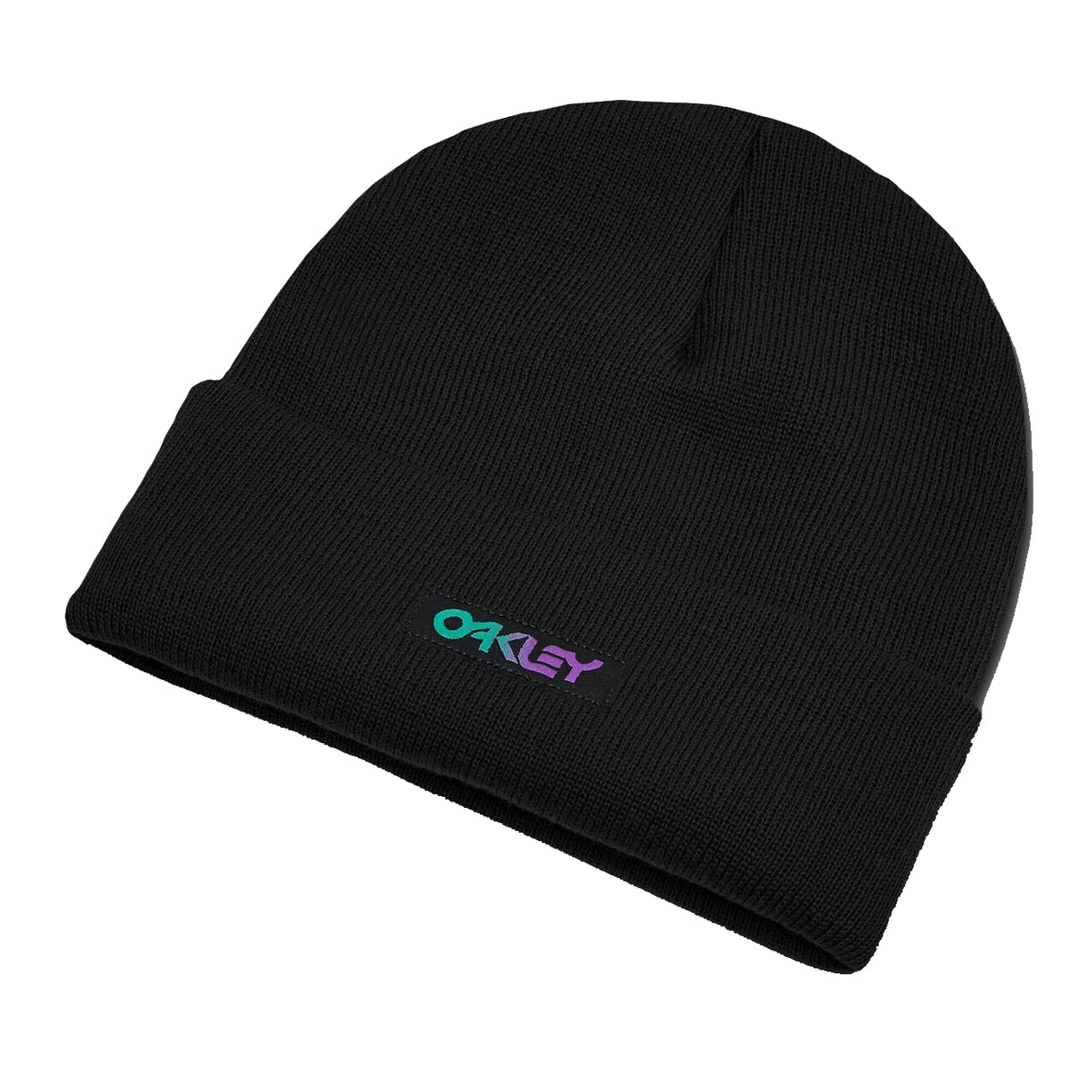 B1B Gradient Patch Snow Beanie (Blackout)