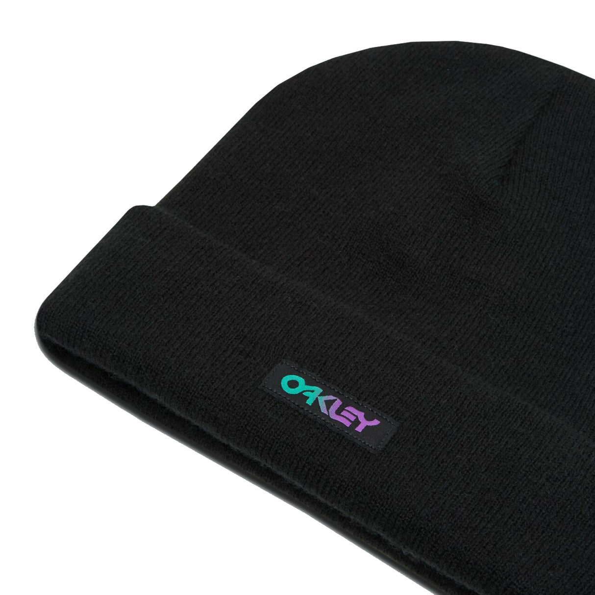 B1B Gradient Patch Snow Beanie (Blackout)