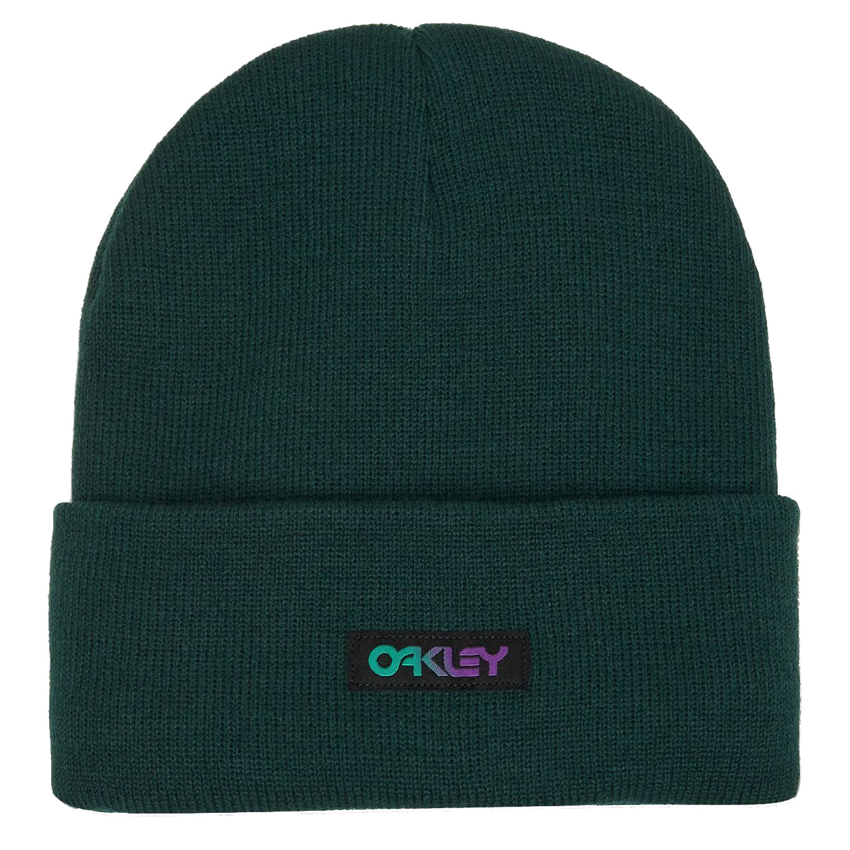 B1B Gradient Patch Snow Beanie (Hunter Green)