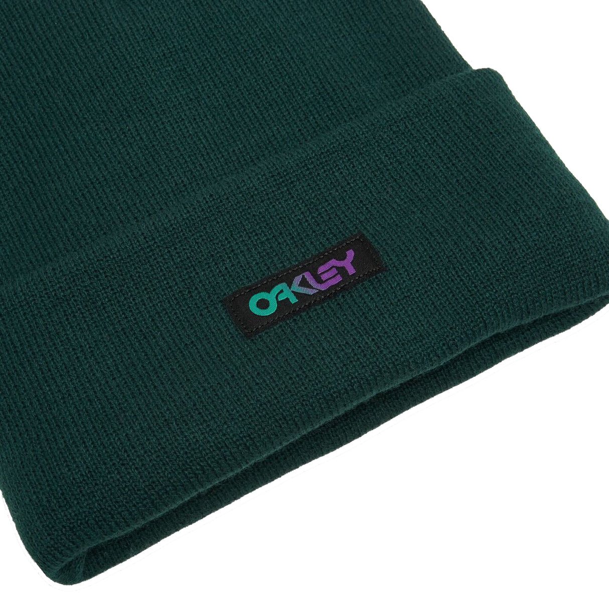 B1B Gradient Patch Snow Beanie (Hunter Green)