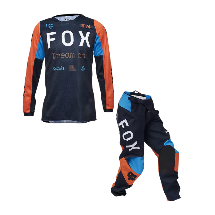 FOX YTH 180 RACE SPEC KIT COMBO - MIDNIGHT