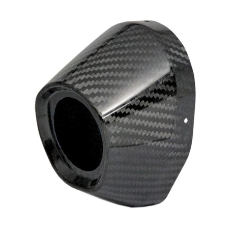 Fresco Standard Silencer Carbon End Cap (Inc. Rivets & Decal)