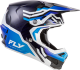 Formula S Byte Carbon Helmet  - Carbon/Blue/White