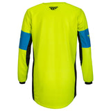 FLY 2023 YOUTH KINETIC KHAOS HI-VIS/BLACK/CYAN KIT COMBO