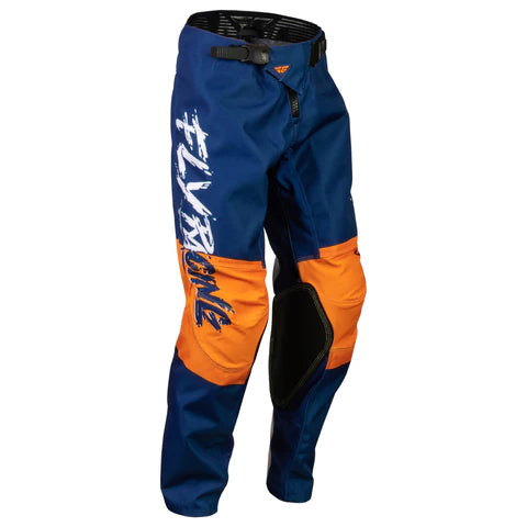 FLY 2023 YOUTH KINETIC KHAOS WHITE/NAVY/ORANGE KIT COMBO