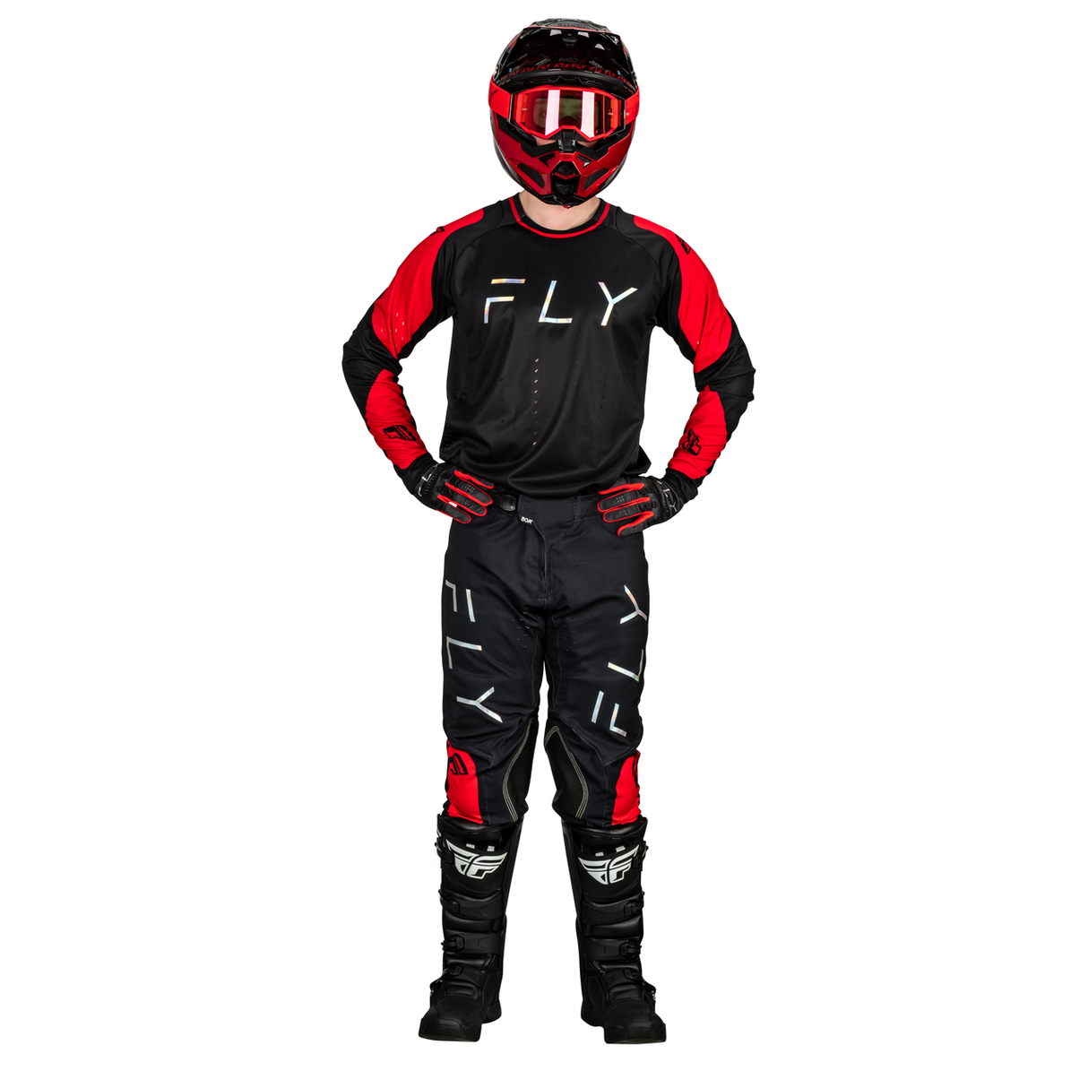 Fly Racing 2024 Evolution DST Jersey (Black/Red)