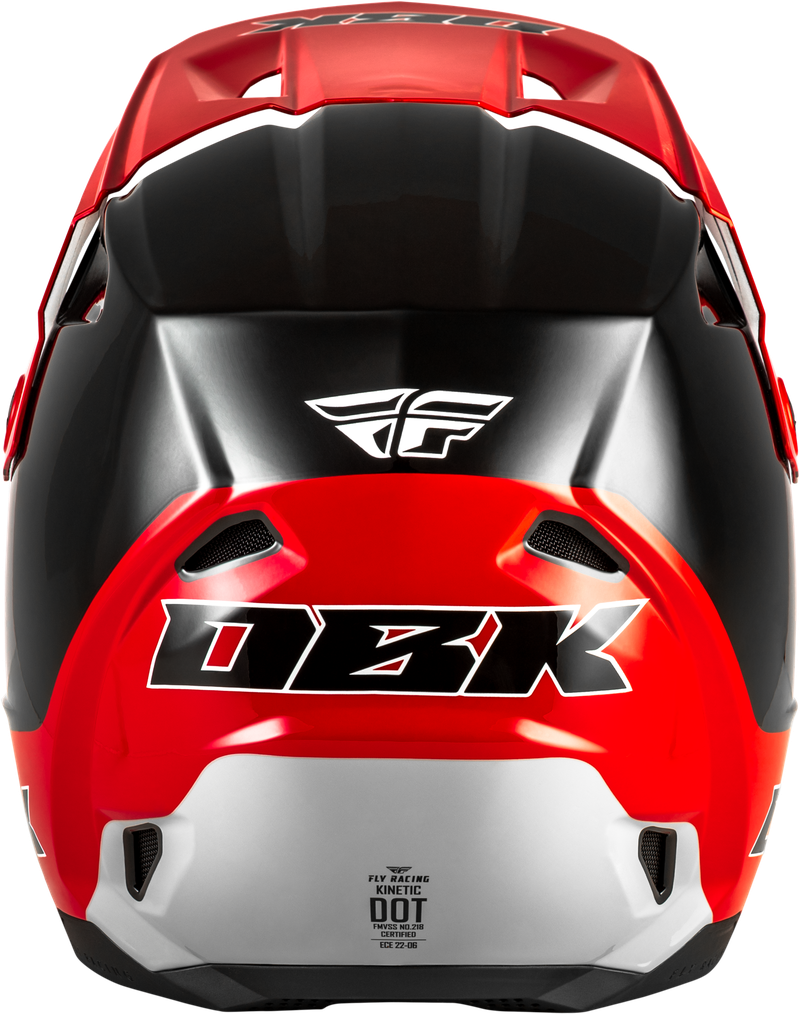 Kinetic DBK Special Edition Helmet - Black/Red/Grey