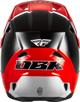 Kinetic DBK Special Edition Helmet - Black/Red/Grey