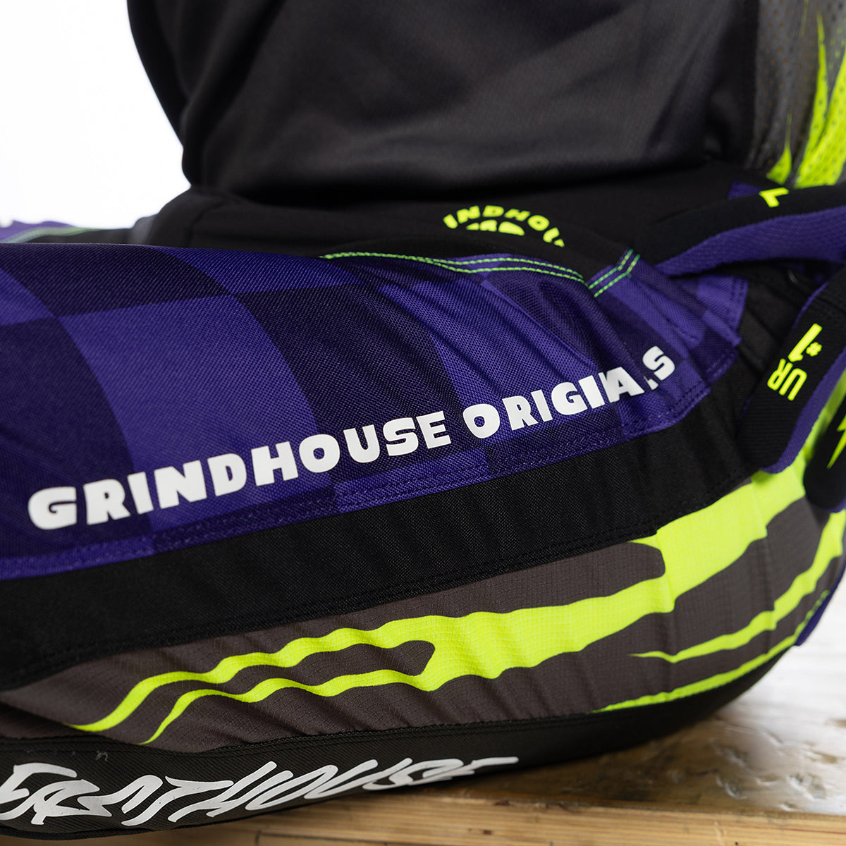 Grindhouse Grimm Youth Pant - FH Purple/Black