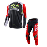 GP PRO PARTICAL BLACK/GLO RED KIT COMBO