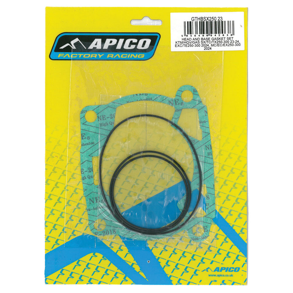 HEAD AND BASE GASKET SET KTM/HQV/GAS SX/TC/TX250-300 23-24, EXC/TE250-300 2024, MC/EC/EX250-300 2024 (R)