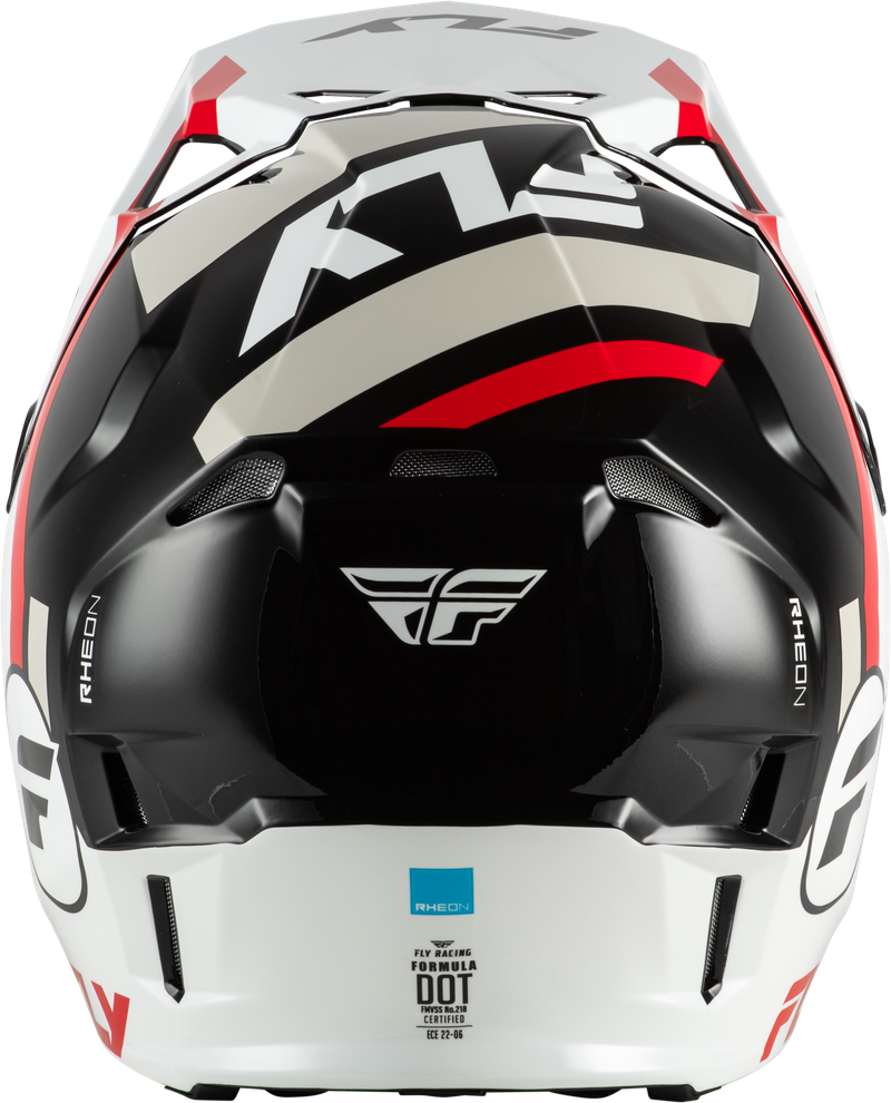 Formula CP Seal Helmet - White/Black/Red