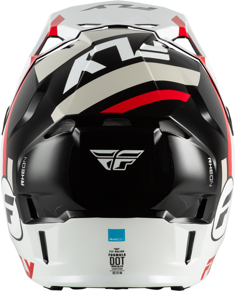 Formula CP Seal Helmet - White/Black/Red