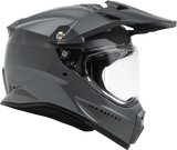 Kinetic Trekker Solid Helmet - Grey
