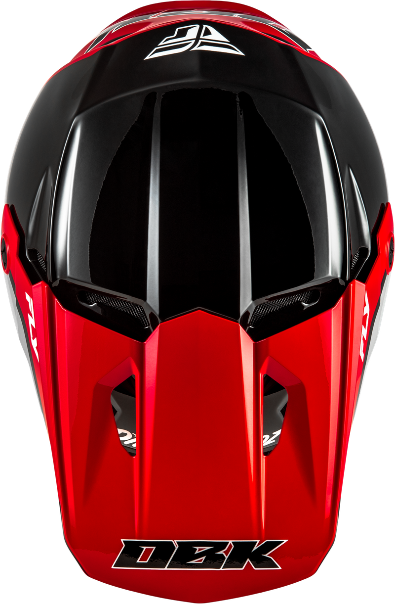 Kinetic DBK Special Edition Helmet - Black/Red/Grey