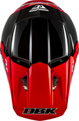 Kinetic DBK Special Edition Helmet - Black/Red/Grey