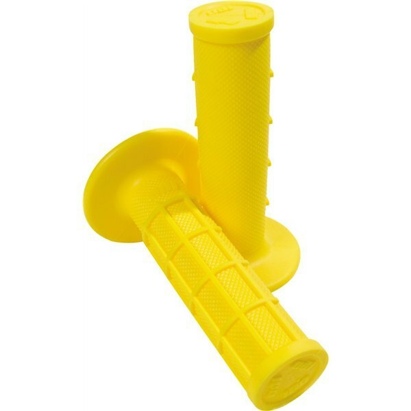 ODI Ruffian Half-Waffle Grips Yellow