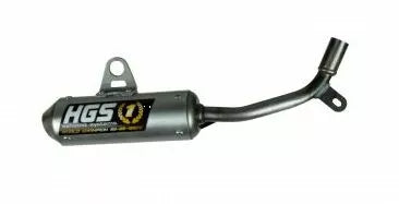 HGS SILENCER - SILVER STEEL KTM/Husqvarna/Gasgas SX/TC/MC 50 2024-ON