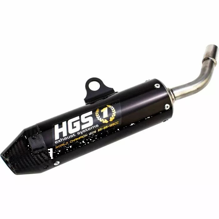 HGS SILENCER - BLACK CARBON KTM/Husqvarna/Gasgas SX/TC/MC 85 2025-ON