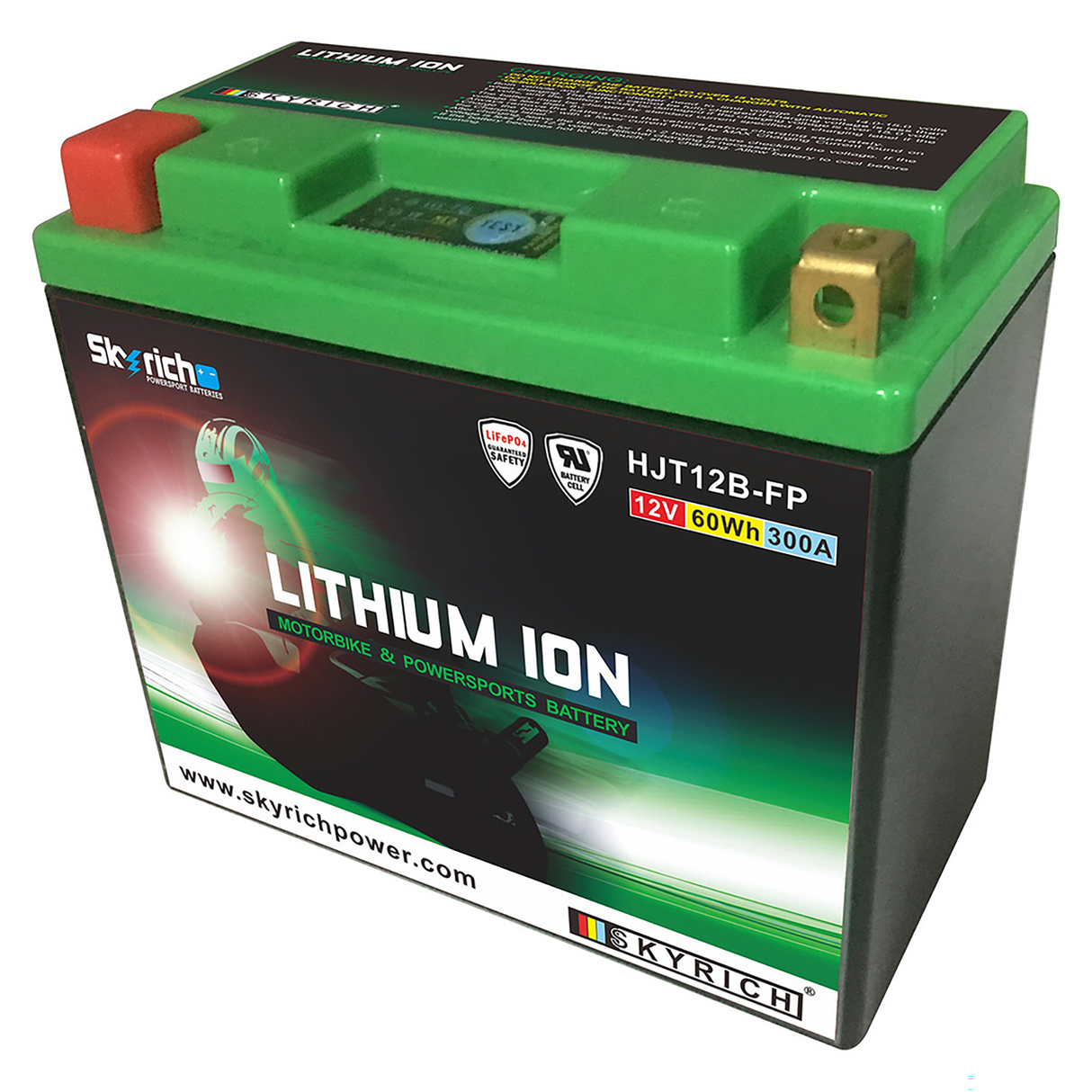 Skyrich Lithium Ion Battery LT12B-BS  5.0Ah
