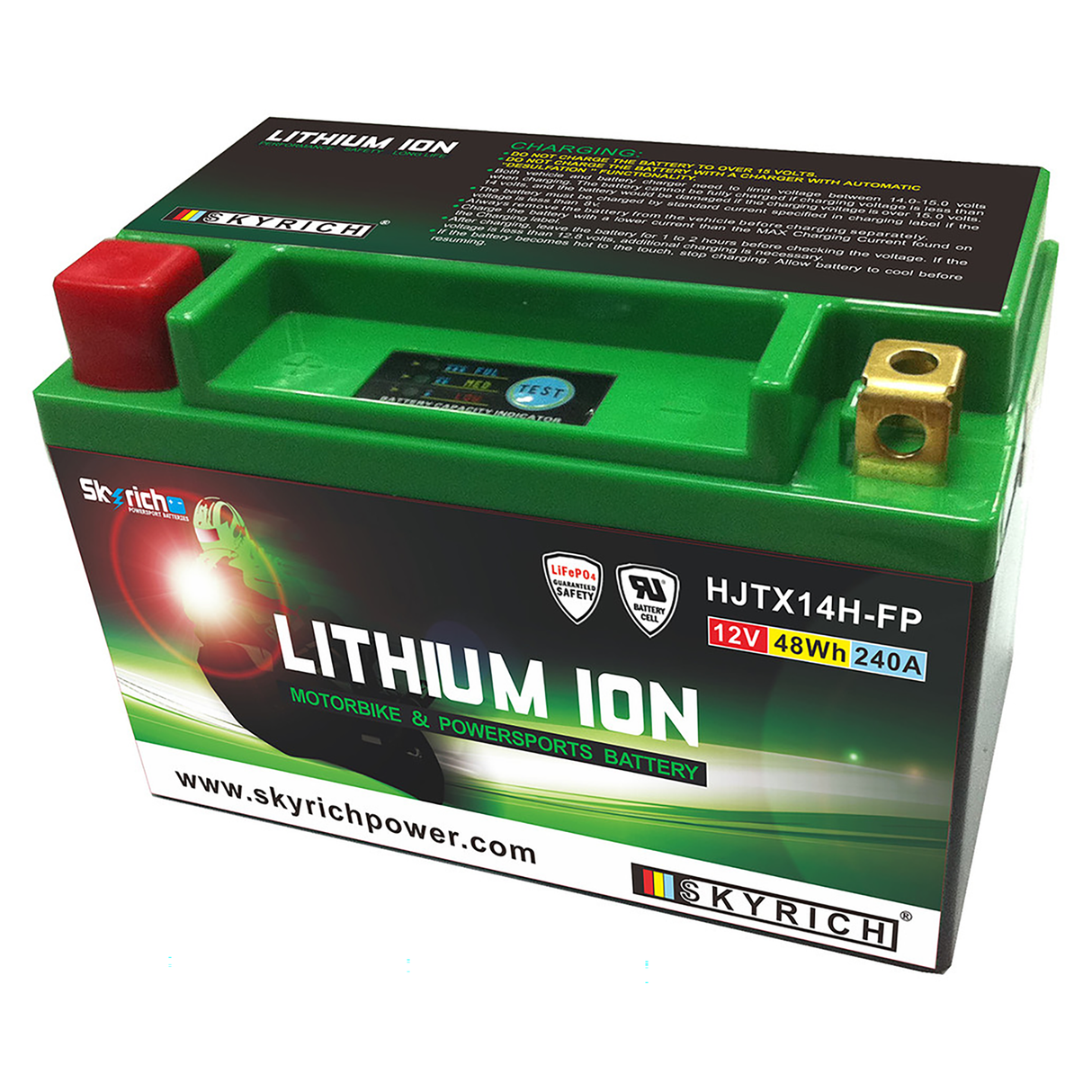 Skyrich Lithium Ion Battery LTX14-BS  4.0Ah