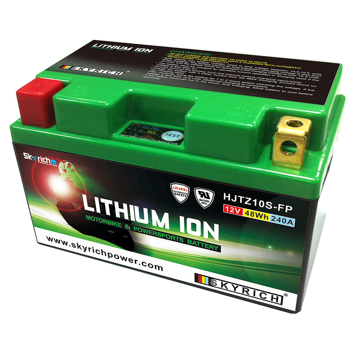 Skyrich Lithium Ion Battery LTZ10S  4.0Ah