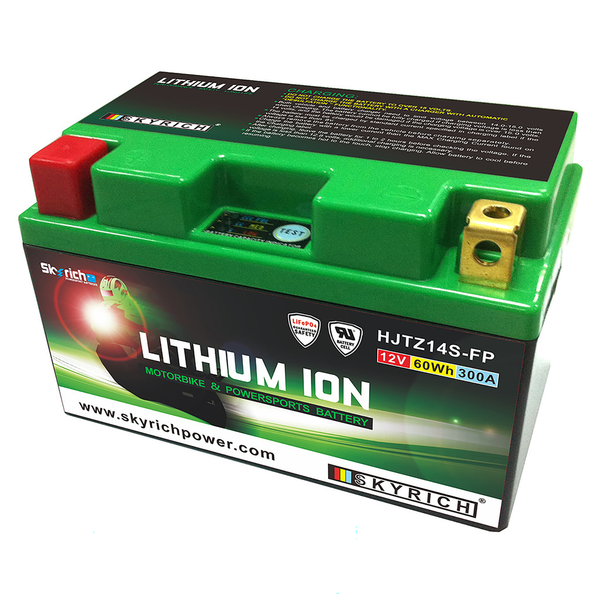 Skyrich Lithium Ion Battery LTZ14S  4.0Ah