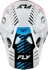 Formula CP Slice Helmet - White/Red/Cyan