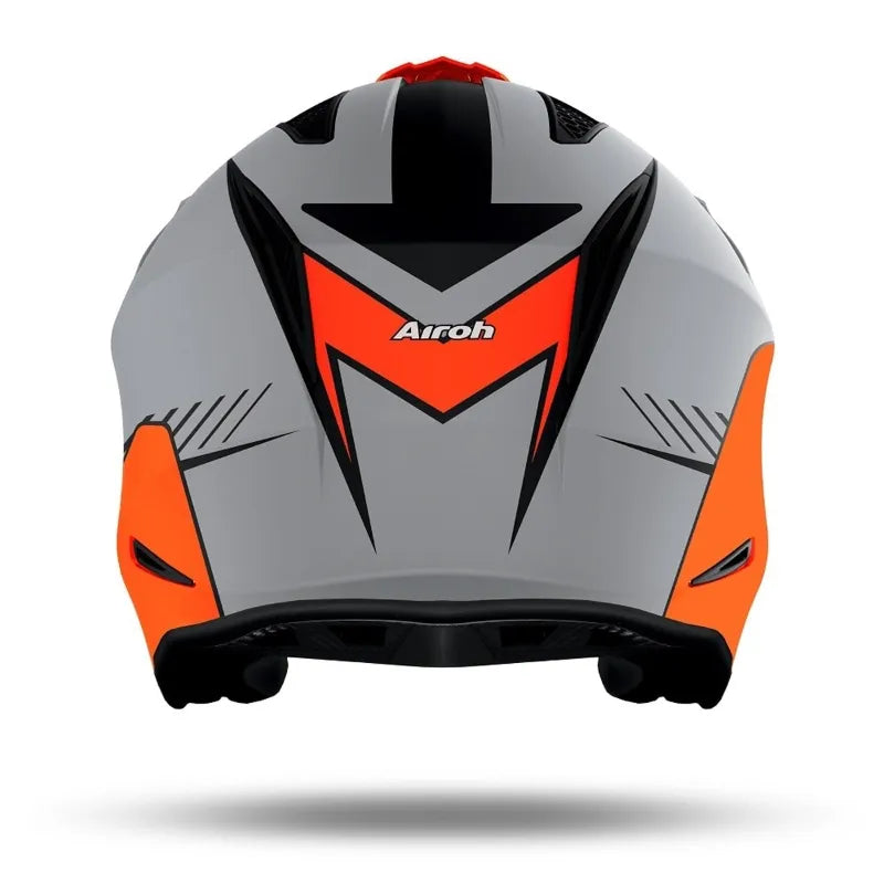 Airoh Trrs Pure Orange Matt Trials Helmet