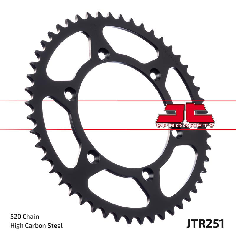 Steel Rear Sprocket Yamaha YZ 125 250 1999 - 2021 YZF 250 2001 - 21 YZF 426 2000 - 2002 YZF 450 2003 - 21