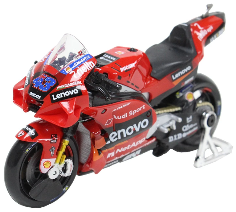 Maisto Toys 1:18 Lenovo Ducati Jack Miller # 43 Toy Model