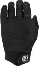 F-16 2026 Youth Gloves - Black/White V2