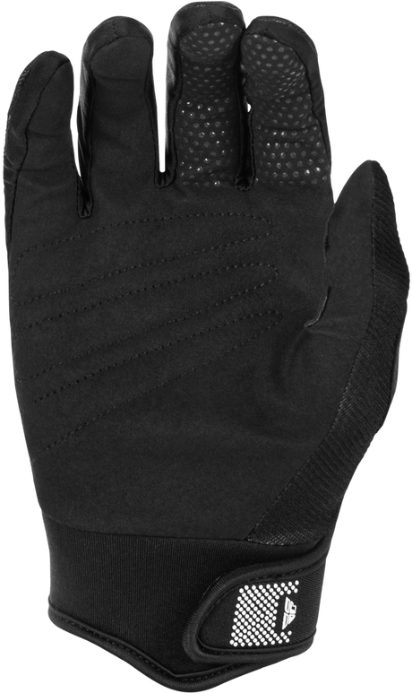F-16 2026 Youth Gloves - Black/White V2