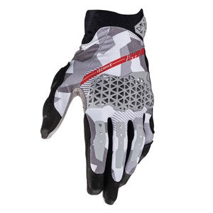 LEATT GLOVE ADVENTURE 7.5 X-FLOW SHORT STEEL