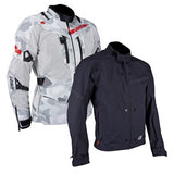 LEATT JACKET ADVENTURE FLOWTOUR 7.5 STEEL