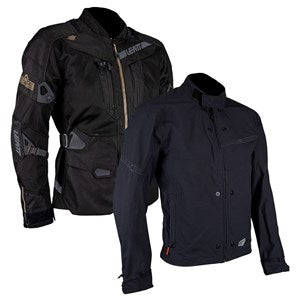 LEATT JACKET ADVENTURE FLOWTOUR 7.5 STEALTH