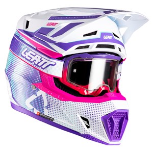 LEATT HELMET MOTO 7.5 V26 PURPLE